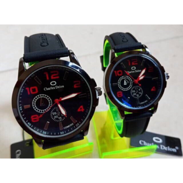 jam tangan charles delon couple anti air