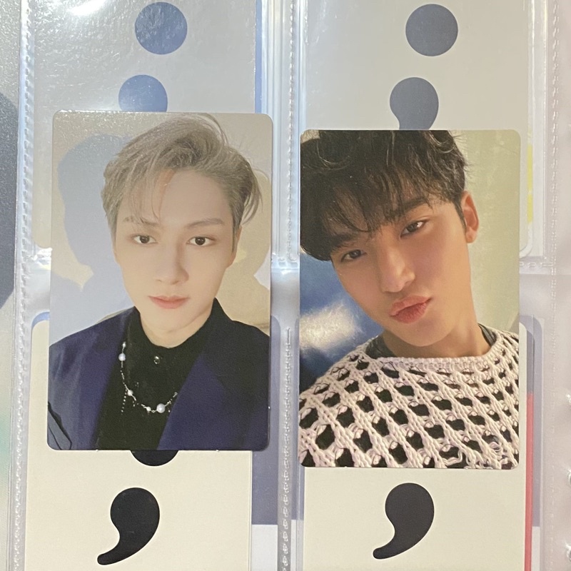 Mingyu Cimumu Attacca Carat Ver (Carver) + Jun Op 2 Seventeen Photocard Pc