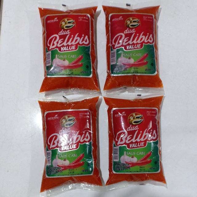 

DUA BELIBIS value saus cabe 1kg