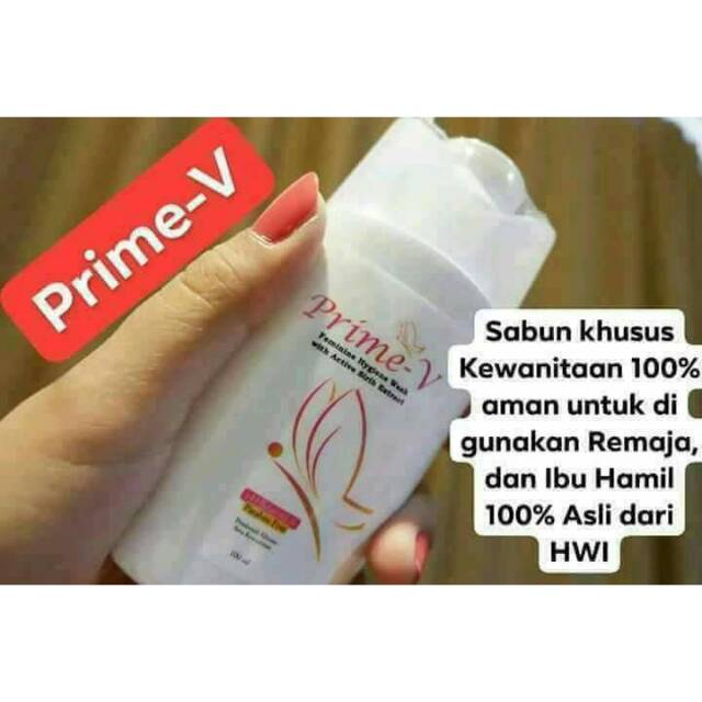 

Prime v (sabun khusus kewanitaan) HWI herbal