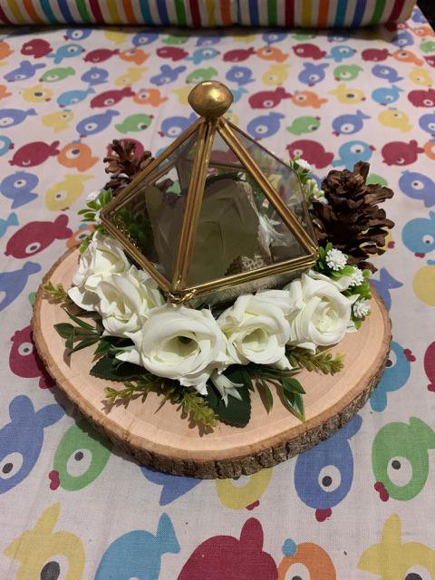 Kotak Cincin Rustic/ Ring Box Themyscira L