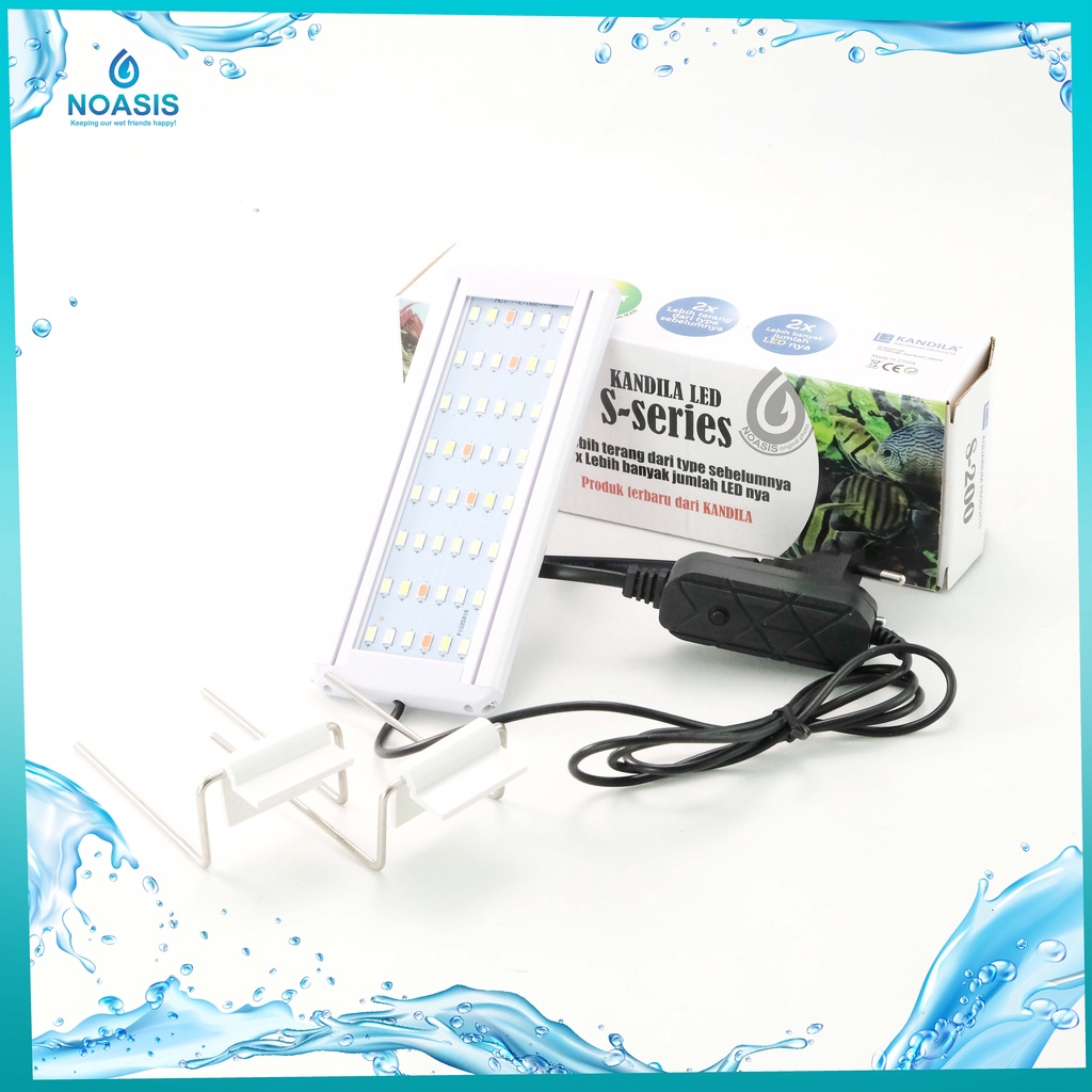 LAMPU KANDILA LED S200 S-200 10W AQUARIUM AQUASCAPE