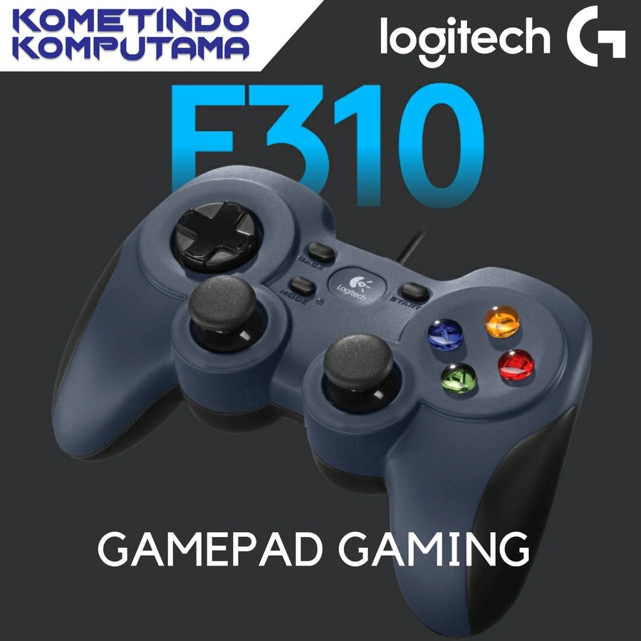 Logitech F310 Gamepad Joystick Wired untuk PC dan Android TV