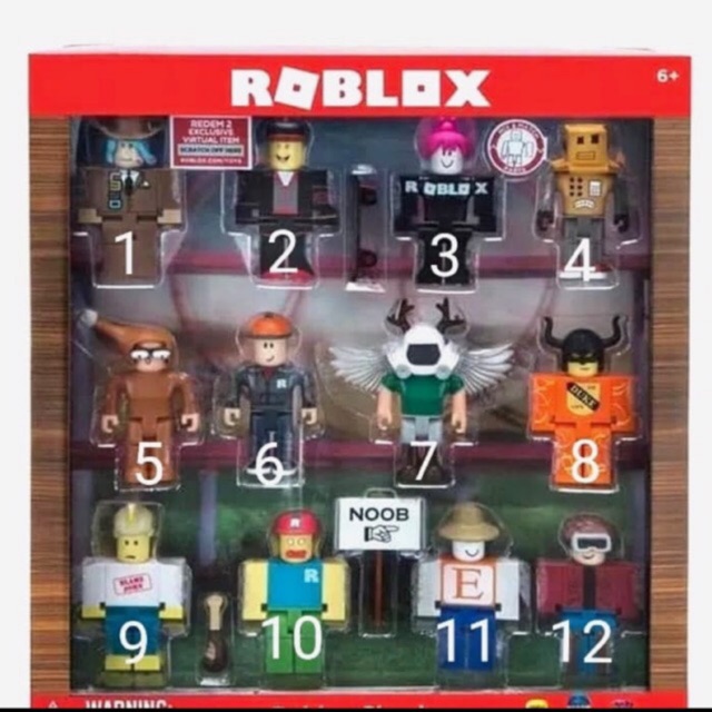 Roblox Classics Figure 1 Pcs Shopee Indonesia - jual super murah roblox character dijual satuan action figures