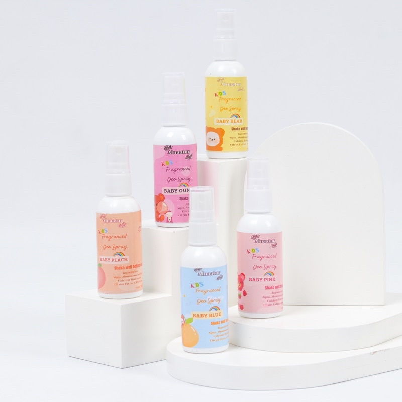 Natural Deodorant Spray Tawas Cair Deodorann Anak dan Remaja, Anak aktif, Laki laki, Perempuan Anti 