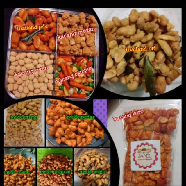 

Aneka kacang mede & kacang 1kg