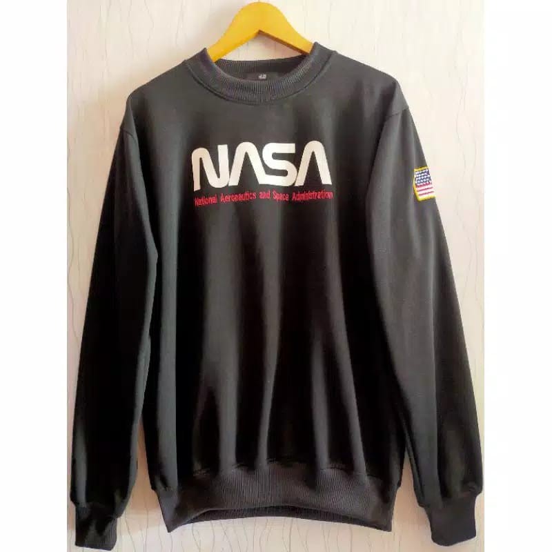 Jaket NASA / Sweater Hoodie NASA H&amp;M Original Bahan Tebal Dan Termurah