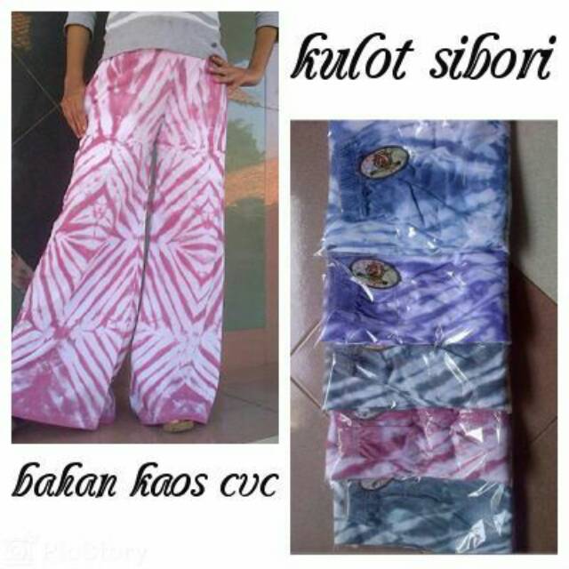 kulot panjang shibori