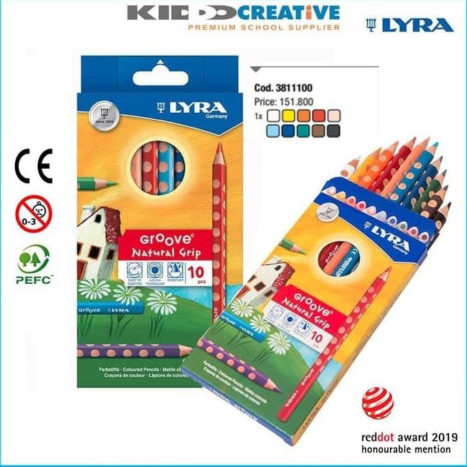 

LYRA Groove Cardboard Box 10 Colours ---READY---