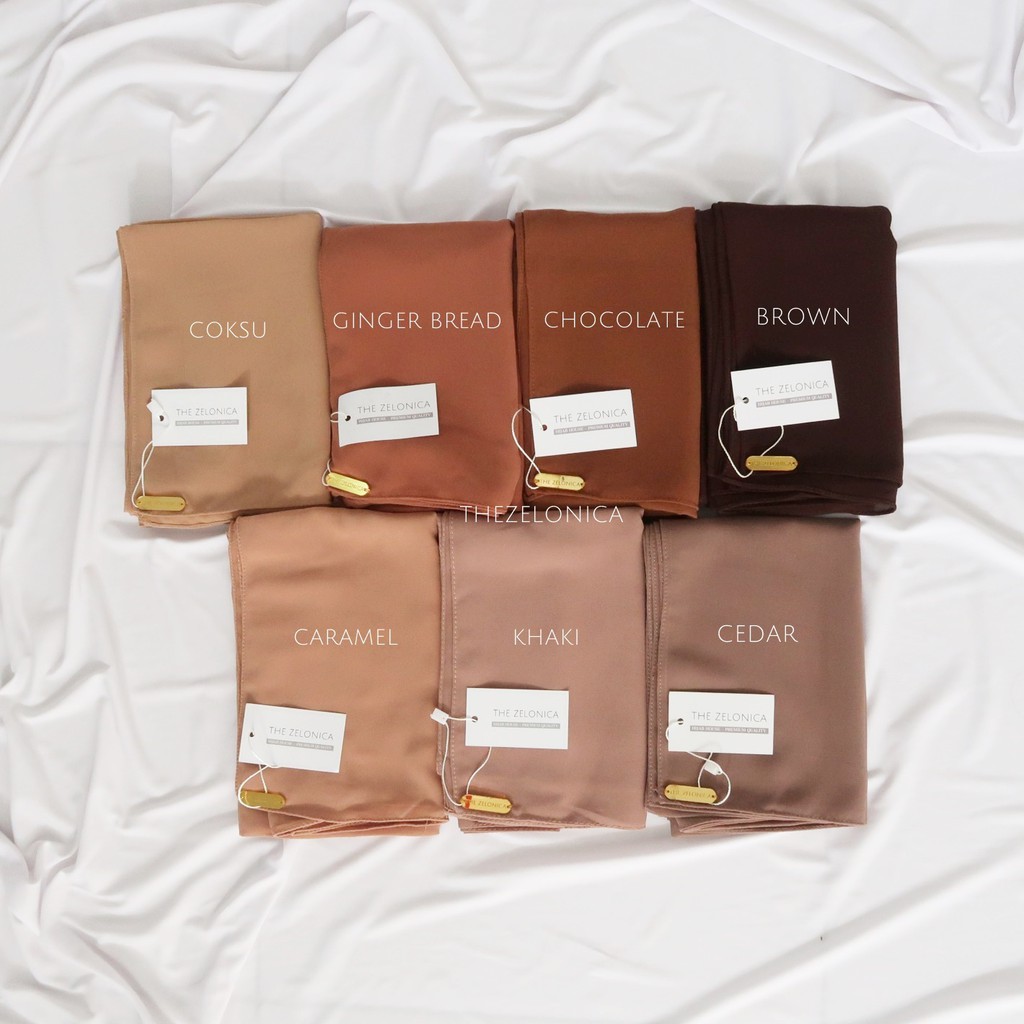 MW HIJAB THEZELONICA PASHMINA SHAWL BAWL MALAYSIAN SOFT COLOR BEAUTY