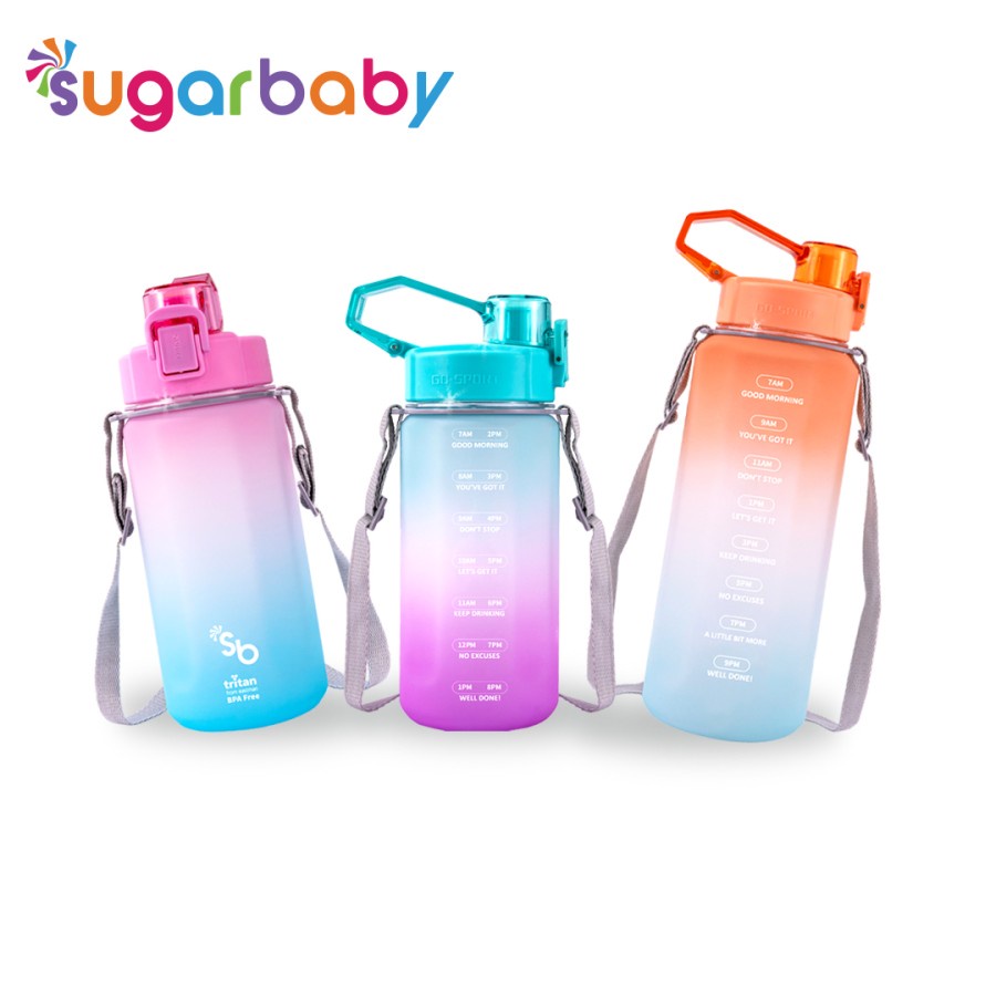 Sugar Baby Tritan Fit Bottle Rainbow