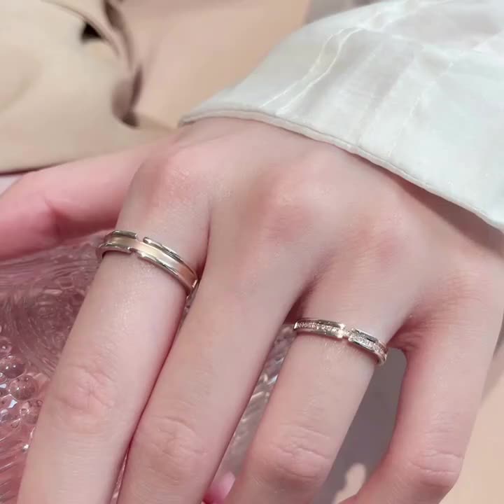 Cincin Berlian 925 silver Untuk Pria Dan Wanita