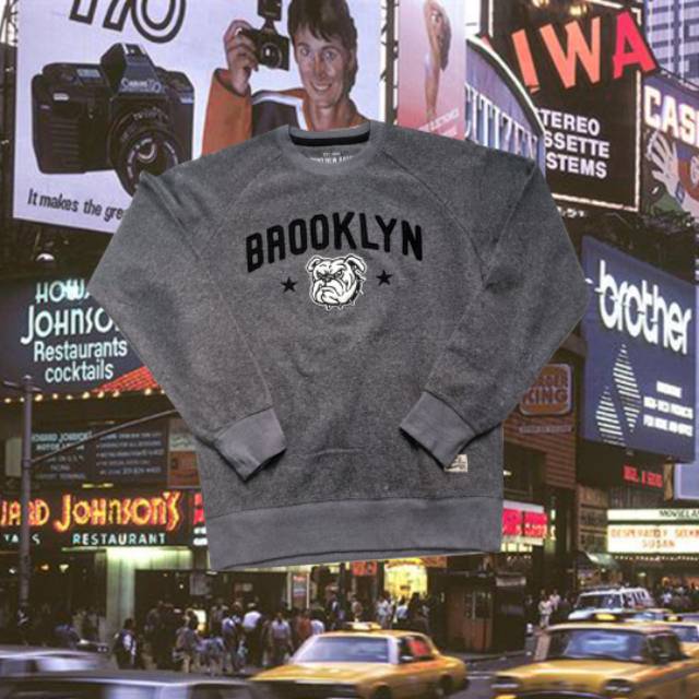 SPAO NEW BASIC GARMENT CREWNECK BROOKLYN