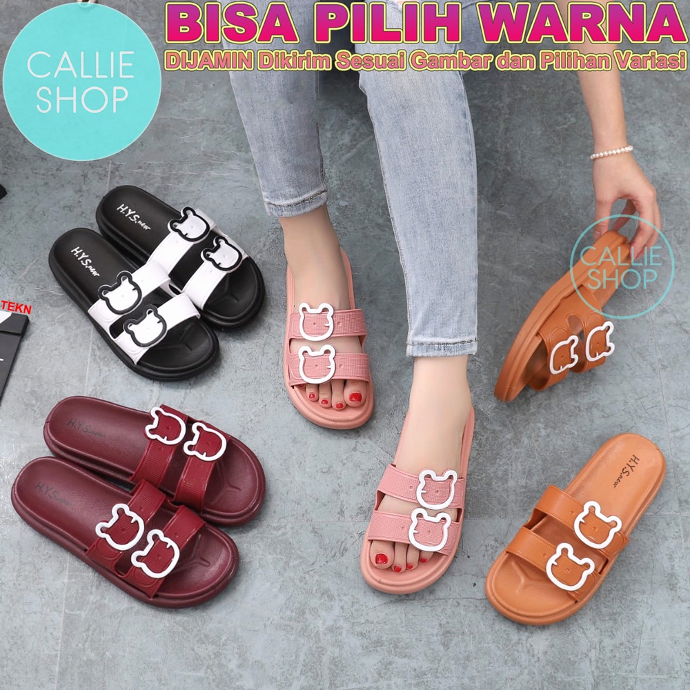 Sandal Wanita Selop Jelly HYS 1606 BEAR2HYS