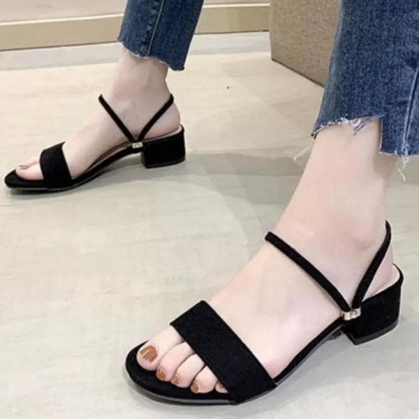 RAYA SANDAL WANITA SANDAL HAK TAHU 3 CM,SANDAL  NAILA HEELS SANDAL MURAH R05