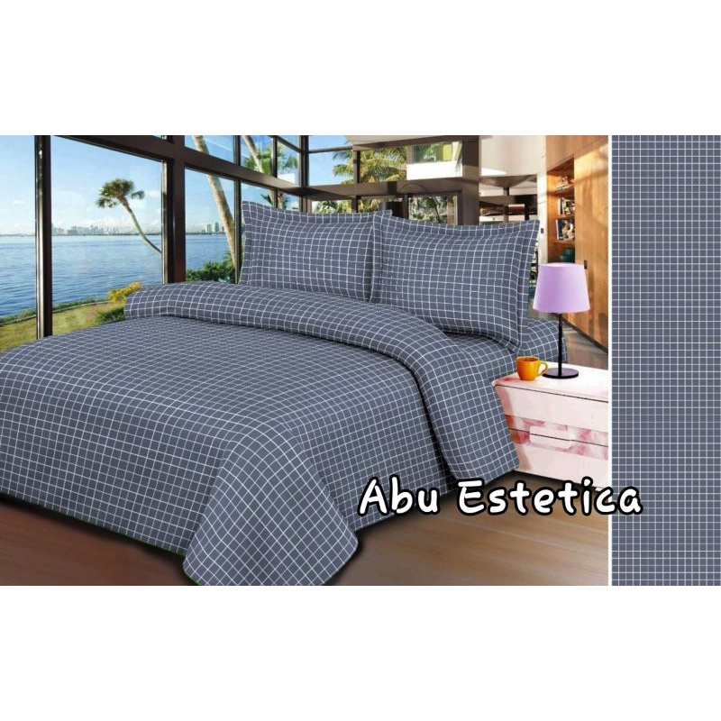 bedcover set kotak aesthetic