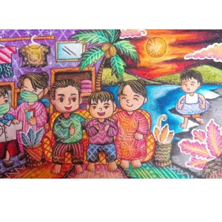 

Oke Price.. Alat Gores Kerok Crayon Kreatif 1 set isi 5 ,Bonus 1 Buah Kuas Crayon