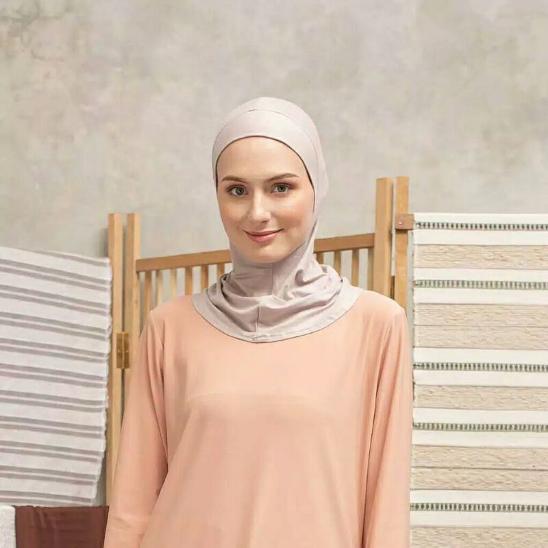 𝗖𝗮𝗿𝗲.𝗶𝗻 Inner Ninja Resleting Manset Hijab Iner Malay/Euro PREMIUM High Quality