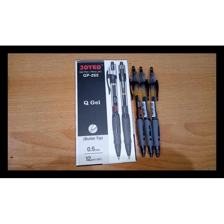 

Pulpen Gel Joyko Gp-265 Q-Gel 0.5Mm / Pulpen Joyko Q-Gel ( Perlusin ) Terjamin