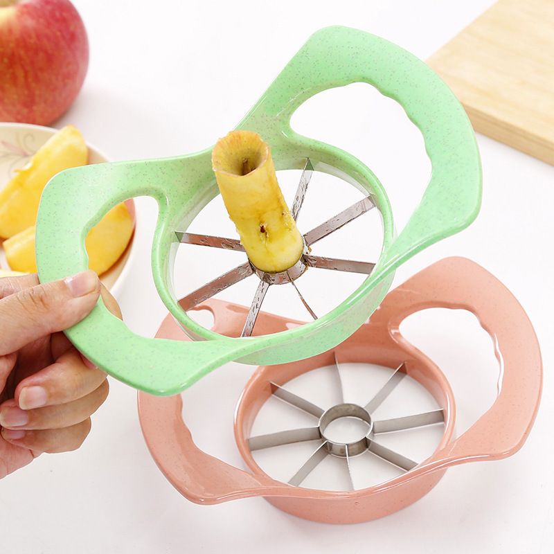 (BOW) Pemotong Buah Apel Pear Bahan Stainless Steel Apple Slicer Cutter