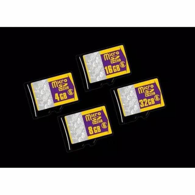 Micro SD V-GeN memory card 4Gb class 6 - kartu memori