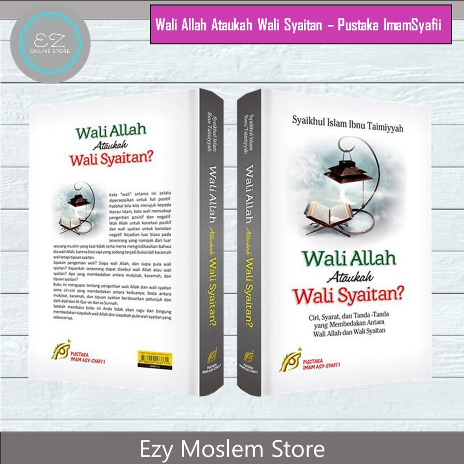 Buku Wali Allah Ataukah Wali Syaitan? - Pustaka Imam Syafi'i
