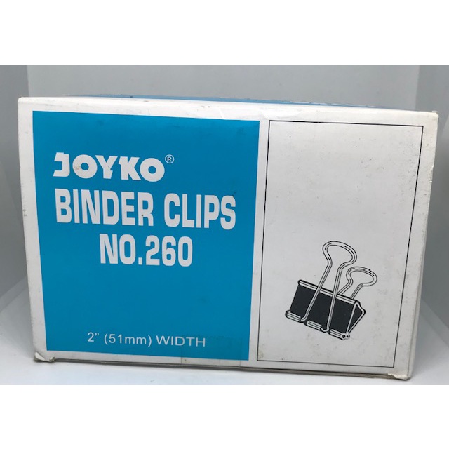 

Binder Clip no 260 Kenko / Joyko / klip kertas / penjepit kertas