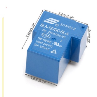 Relay riley Songle Kodok PCB 5V 30A  6Pin 6 pin SLA-5VDC-SL-C