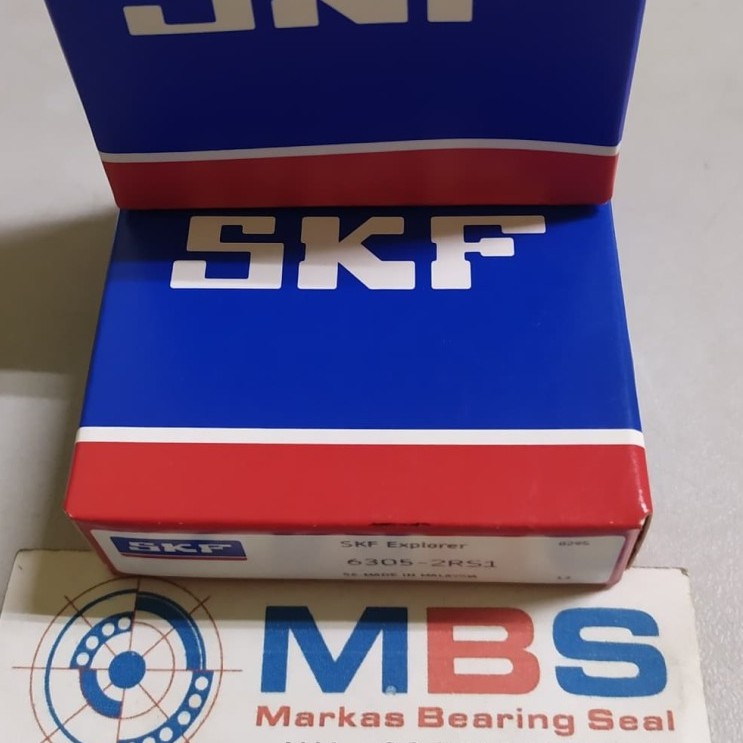BEARING TYPE 6305 2RS MERK SKF ASLI 6305 2RS1