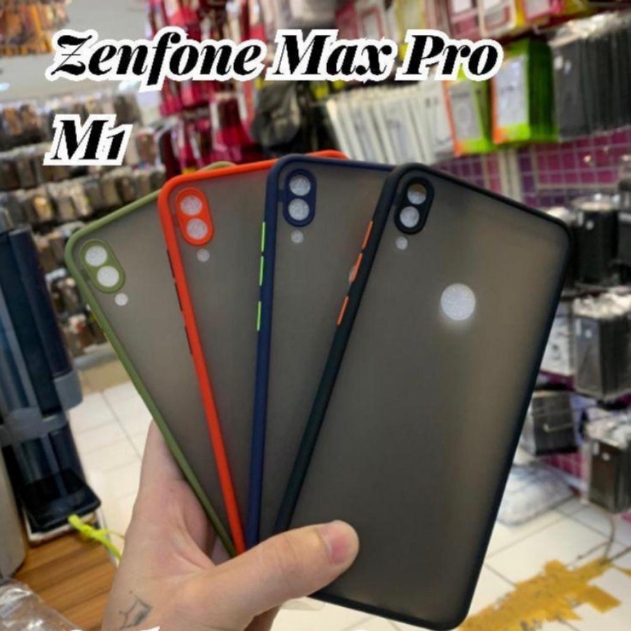 Asus Zenfone Max Pro M1 M2 ZB601KL ZB631KL Max M2 ZB633KL Zenfone Live L1 L2 ZA550KL Soft Case Dove Matte Transparan Fuze Macaron Colored Frosted