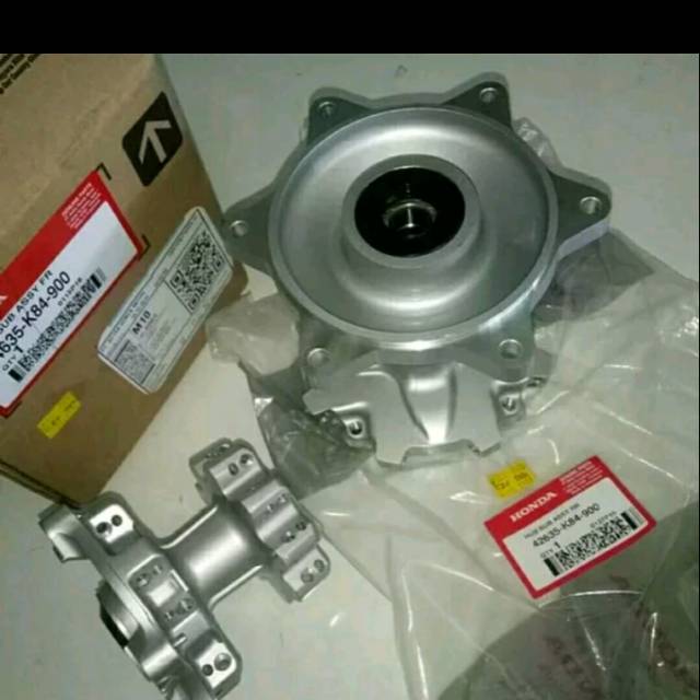 Tromol depan dan Tromol Belakang set Honda Crf 150 Ori Original AHM