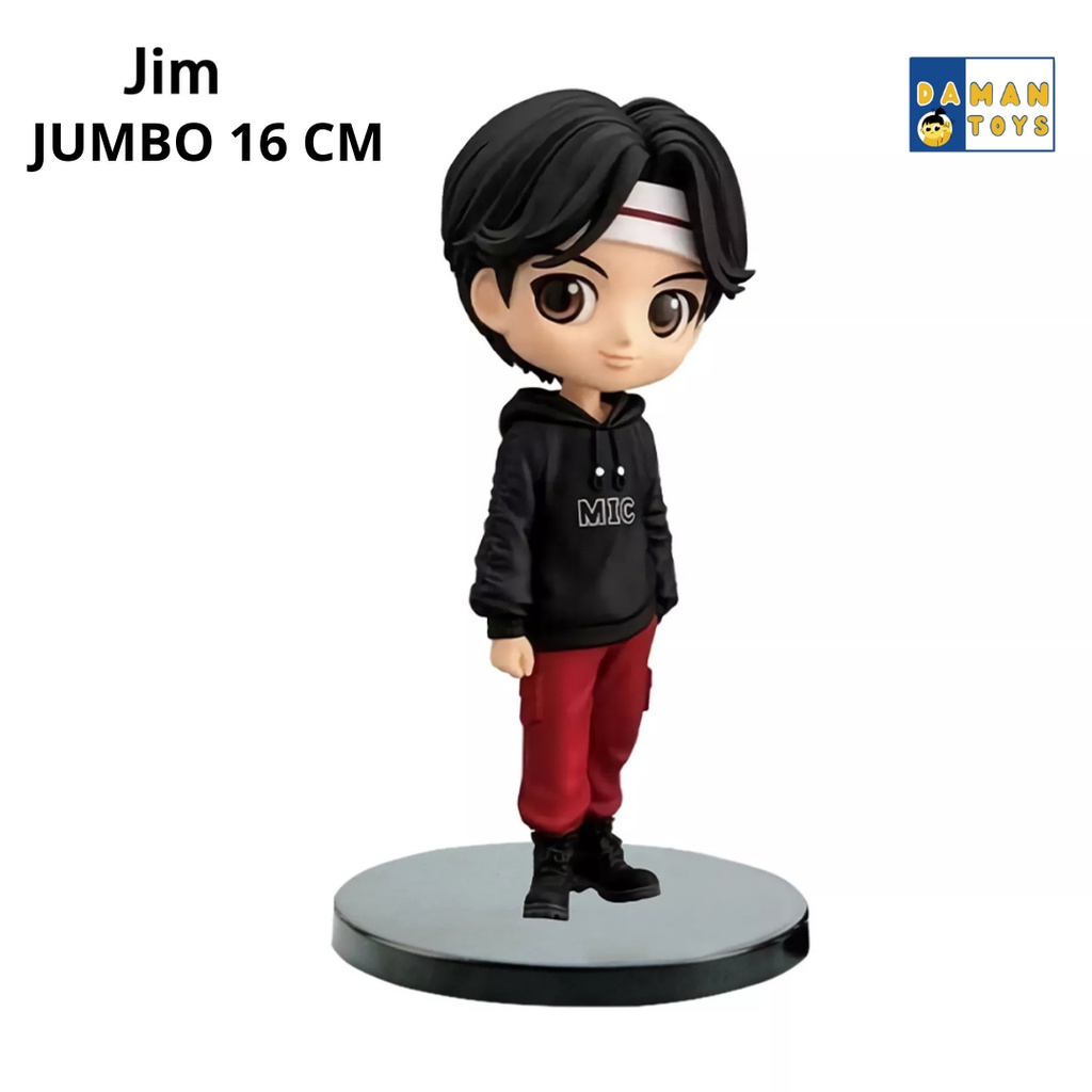 BTS KPOP Stars Figure Set 7 Mainan Pajangan Miniatur Hiasan Topper