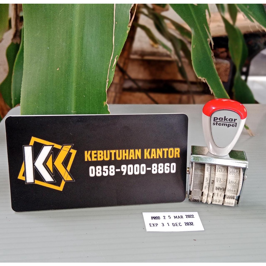 

Jual Stmpel EXP Date PROD Stempel Kode Produksi Semua Media