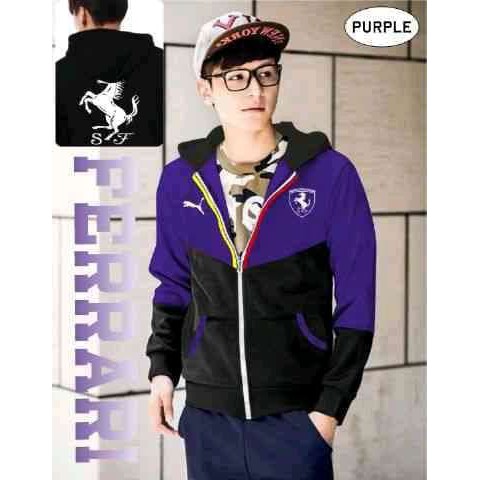 Jaket Polyester Ferari Man - Hijau Tosca