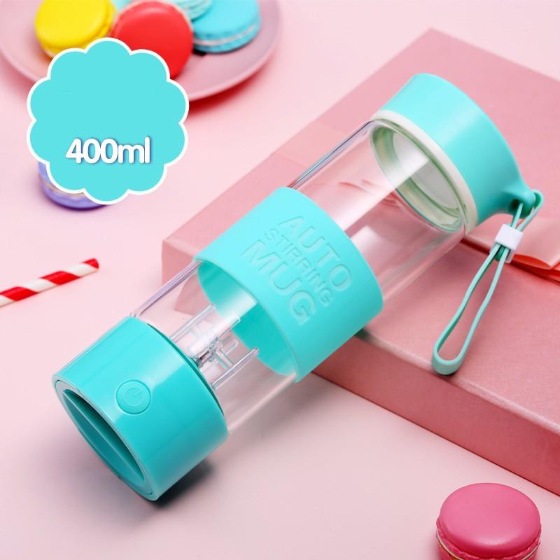 Auto Self Stirring Mug Bottle Glass - botol kaca Stir