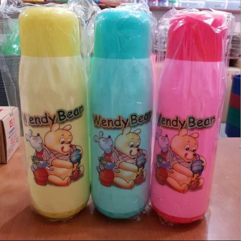 Termos Air Panas Vincero 450 ml Shinpo SIP 224 - Pink, Hijau, Kuning