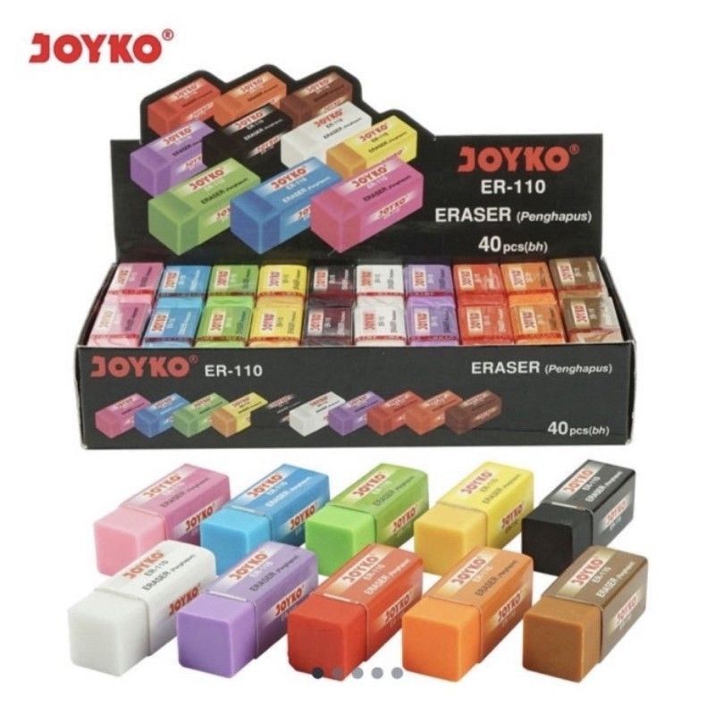 

Eraser/penghapus joyko kecil ER-110 Warna Warni