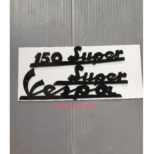 tulisan latin vespa super 150 super