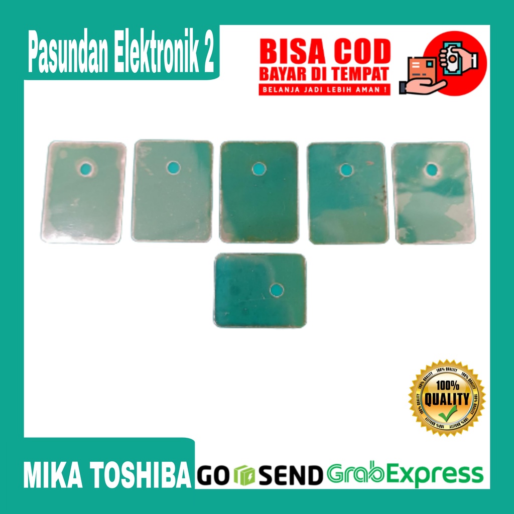 mika / mica isolator transistor TIP Toshiba