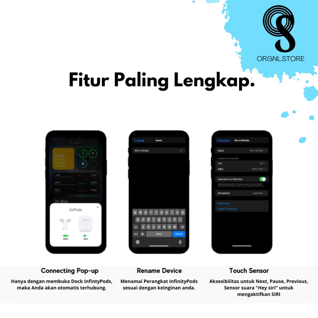 Infinity Pods 2nd Generation With Wireless Charging Case By Original Store Indonesia-4