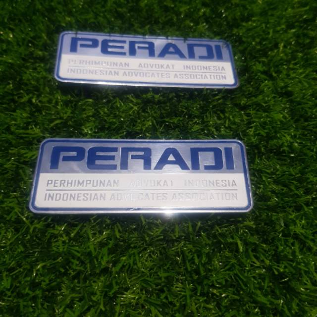 Emblem Plat Mobil Peradi