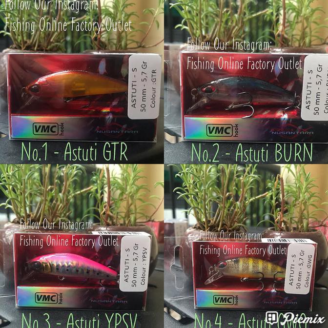 MINNOW LURE UL RELIX NUSANTARA - ASTUTI TERLARIS