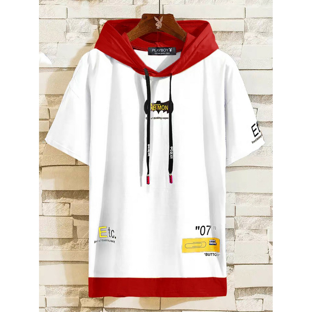 ARPIOS SHOP - Hoodie ABIMON - Hoodie PRIA Lengan Pendek Model Terbaru