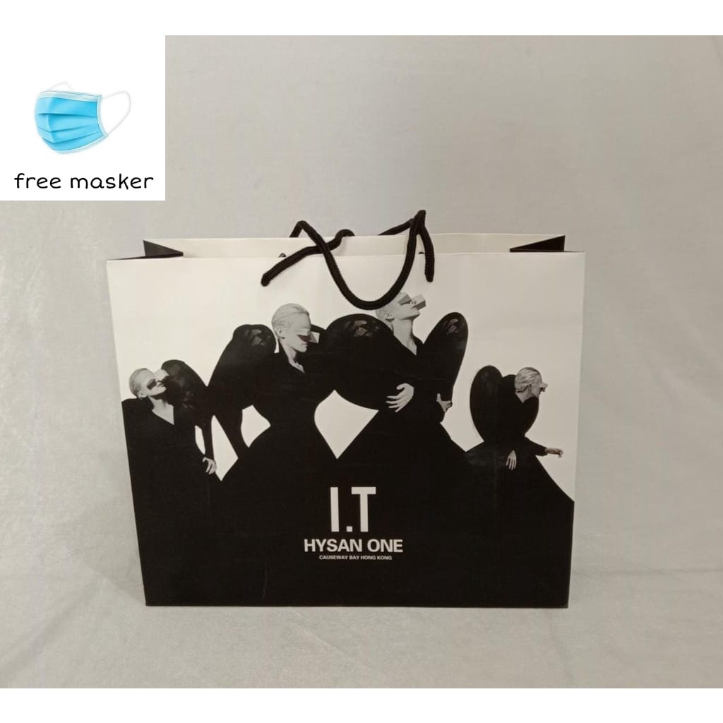 Paperbag Simple Motif I.T HYSAN ONE Fashion Import#158