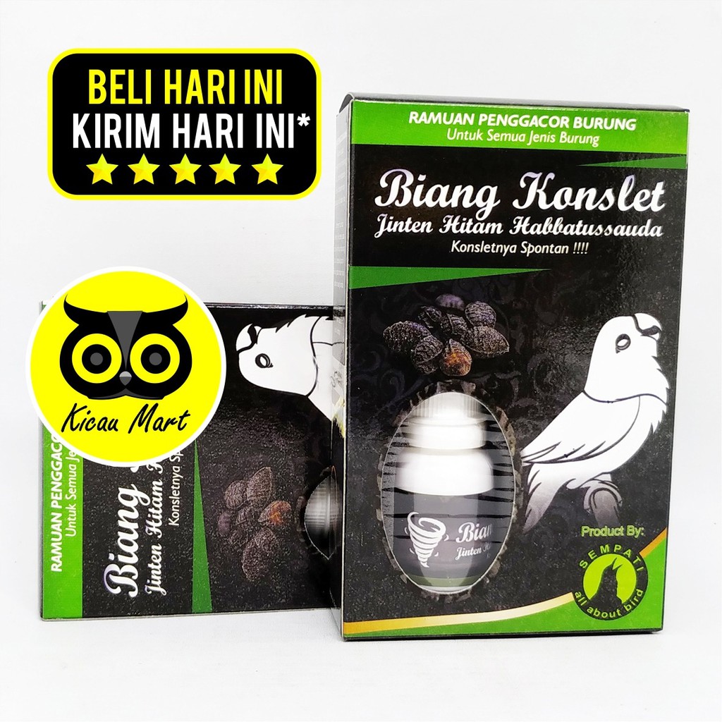 Vitamin Lomba Obat Penggacor Burung Lovebird Biang Konslet Jinten