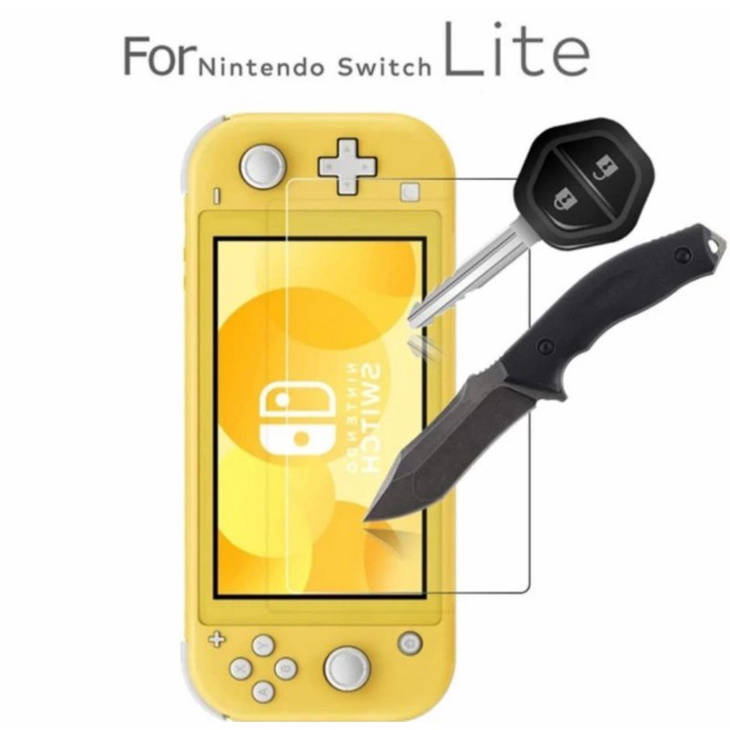 TEMPERED GLASS NINTENDO SWITCH LITE ANTI GORES SCREEN GUARD PROTRCTOR PELINDUNG LAYAD LCD NINTENDO SWITCH LITE TEMPERED FILM GLASS NINTENDO SWITCH LITE