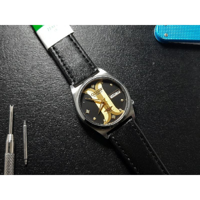 Citizen 7 Eagle Black dial Automatic watch