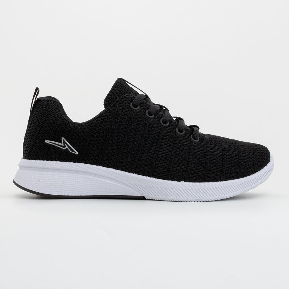 [HOLLXMALL] | ANDO OFFICIAL SEPATU SNEAKERS SAGA WANITA DEWASA - HITAM/PUTIH