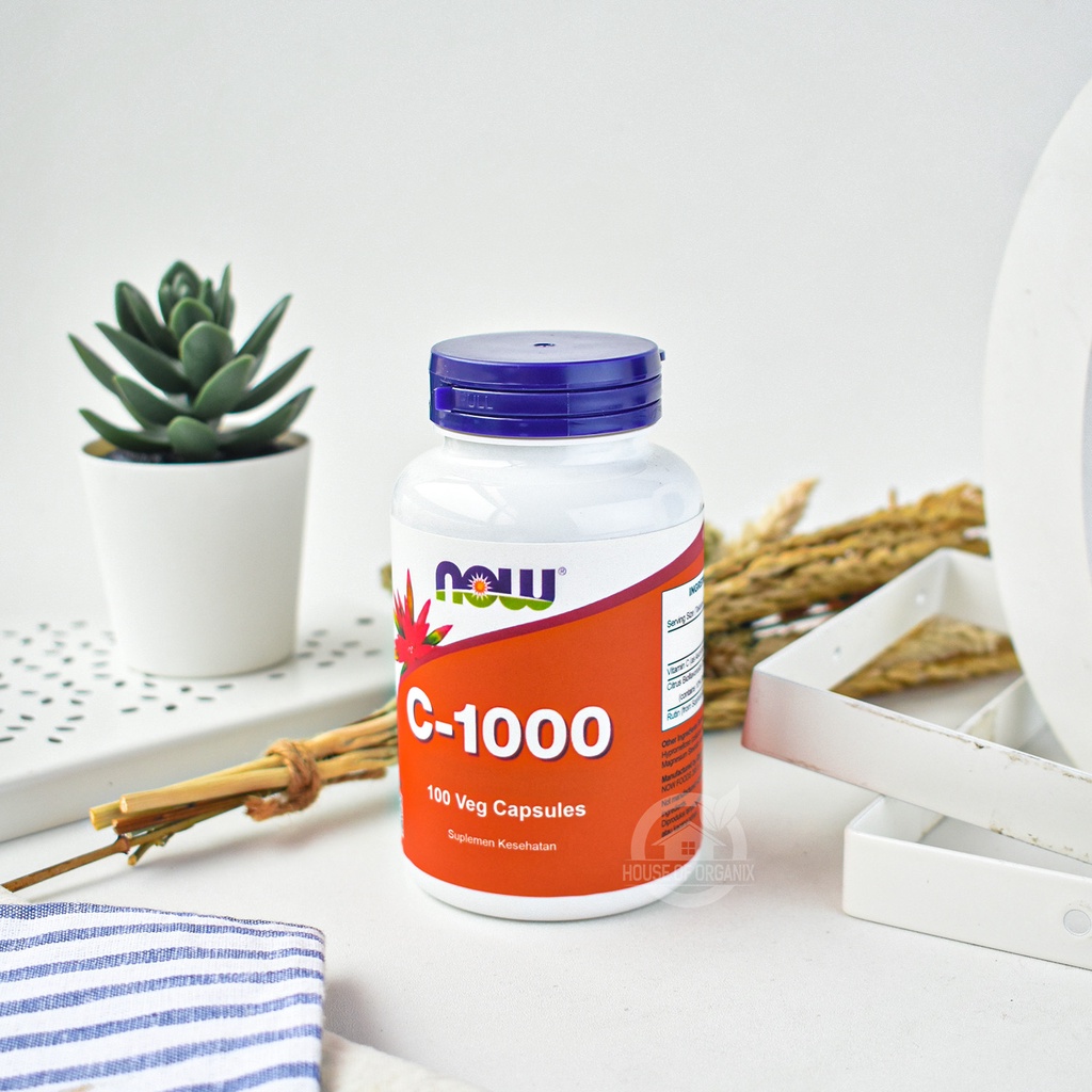 NOW Foods, Vitamin C-1000, 100 Veg Capsules