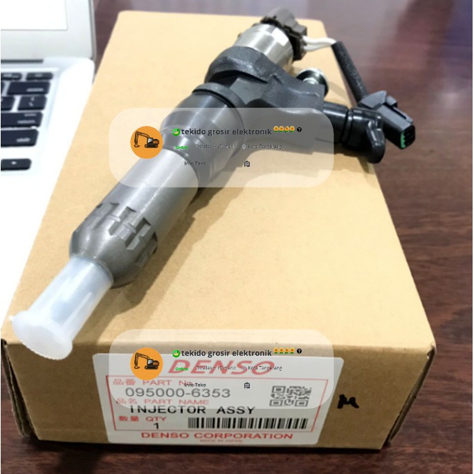 Injector SK200-8 VH23670-E0050 / 095000-6353 DENSO